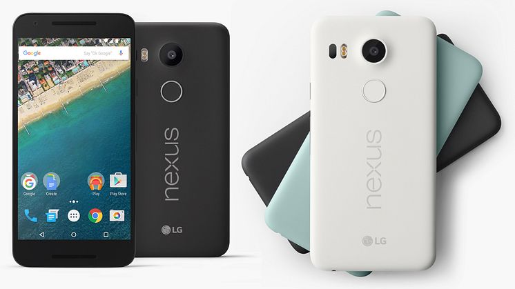 LG OG GOOGLE PRESENTERER NEXUS 5X – I NOVEMBER KOMMER DEN AVANSERTE NEXUS-MOBILEN TIL NORGE