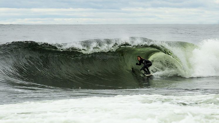 Surfen är bäst i Varberg. Både i vattnet och på nätet.