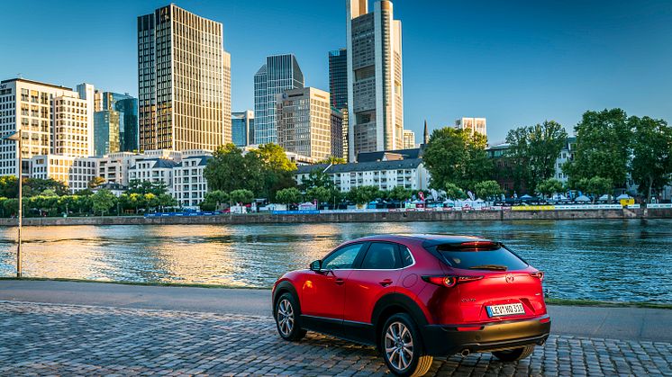 Mazda CX-30 i Soul Red Crystal