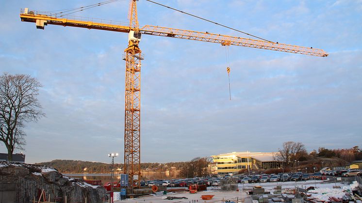Hogia investerar 160 miljoner kronor i en ny kontorsbyggnad som ska stå klar våren 2019.  
