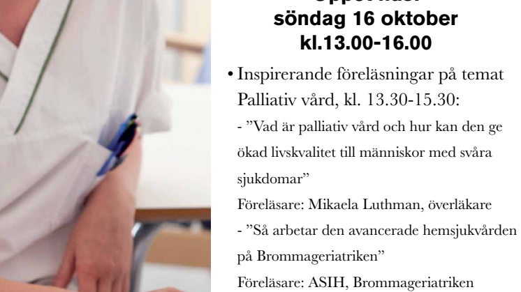 Inbjudan till Brommageritrikens dag 16 oktober 2011