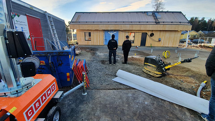 Cramos energimätningar – en del av de klimatneutrala lösningarna på projekt Villa Zero