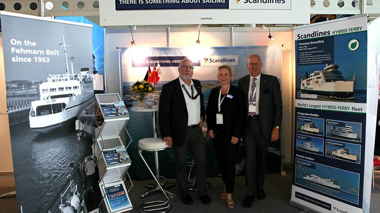 Scandlines’ deltagelse i Fehmarnbelt Days 2016 i Hamburg positivt modtaget