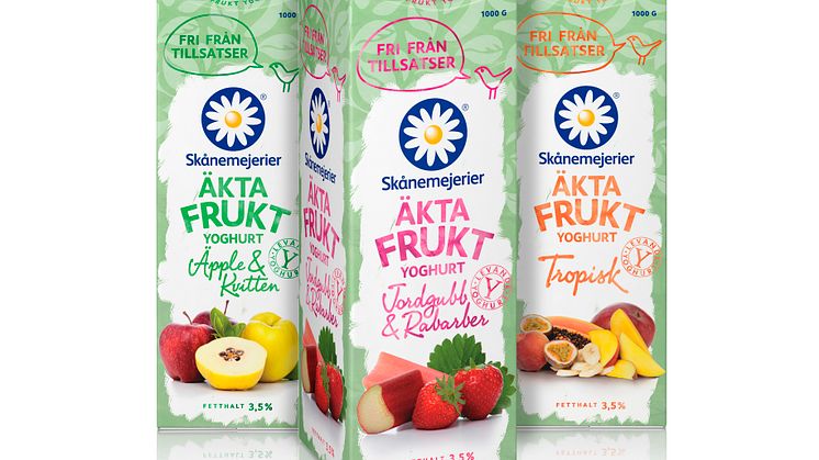 Äkta Frukt Yoghurt 