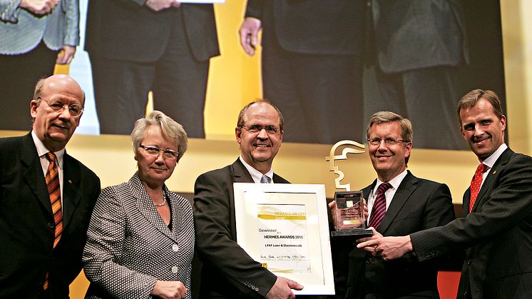 LPKF receives the 2010 Hermes Award