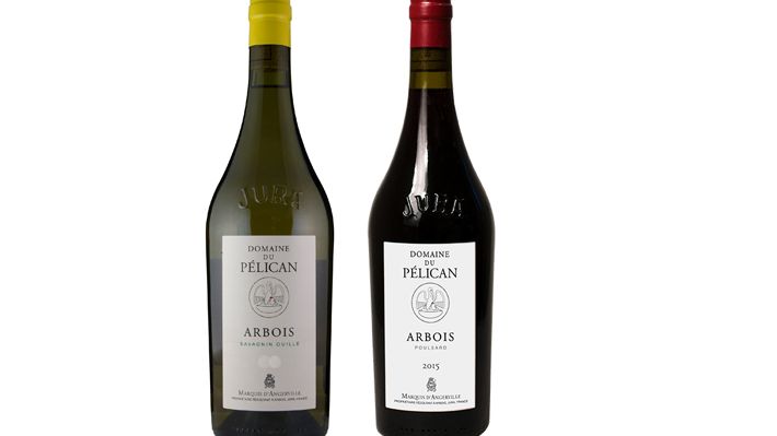 Exklusiva lanseringar på Systembolaget från Marquis d´Angervilles egendom Domaine du Pélican i Arbois