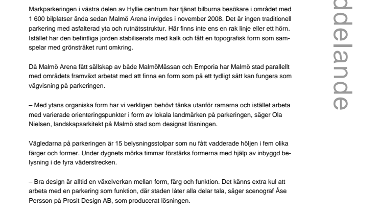 Färg och form visar rätt i Hyllie