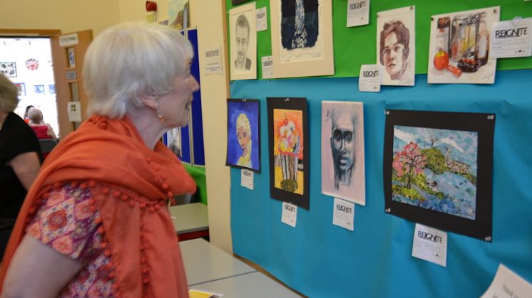 Adult learners display their creative talent at summer exhibition