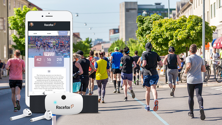 ​Digital coaching inför Göteborgsvarvet med Racefox