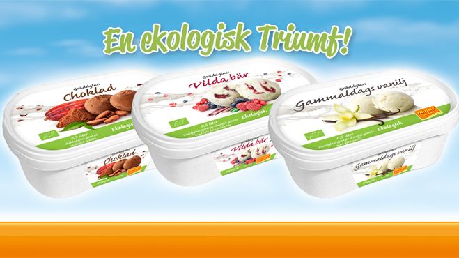 Triumf Glass satsar på ekologisk dessertglass!