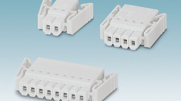 New PCB connectors in miniature format