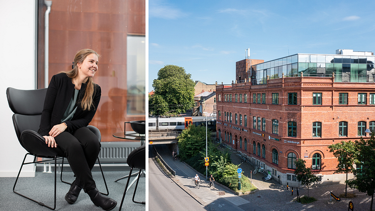 Högst upp i den över hundra år gamla byggnaden Armaturen på i Lund har företaget SpectraCures en nästan parisisk utsikt över Lunds takåsar. Sofia Ekholm, receptionist och administratör, berättar om deras härliga arbetsplats.