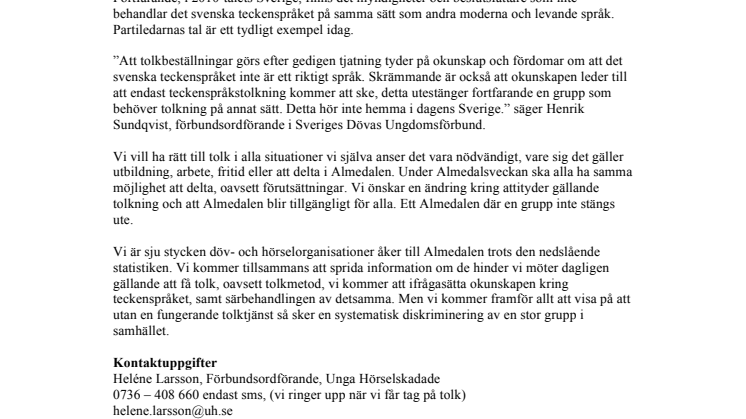 Rätten till tolk är inte en tolkningsfråga