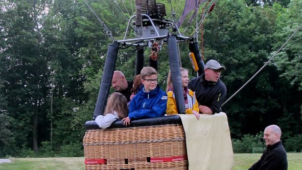 Ballonfahrt für Bärenherz-Familien: Kokopelli Ballooning macht es möglich