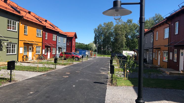 Nu har inflyttningen i Brf Äppelhagen startat! 