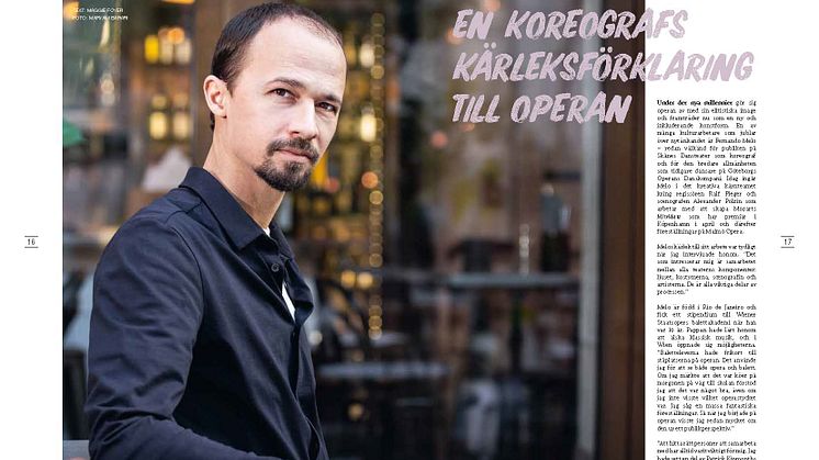 Skånes Dansteater Magazine 2022 sid 16, 17