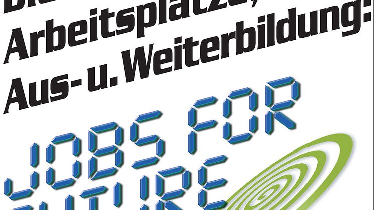 Mannheimer stellt auf der "Jobs For Future" freie Ausbildungsplätze vor 