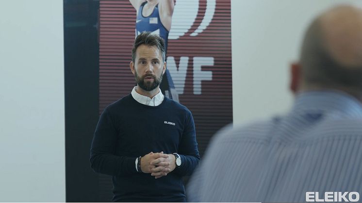 P-O Osbeck är styrkeutrustningsföretaget Eleikos senaste teammedlem för den nya satsningen inom Corporate and Residential Health. 