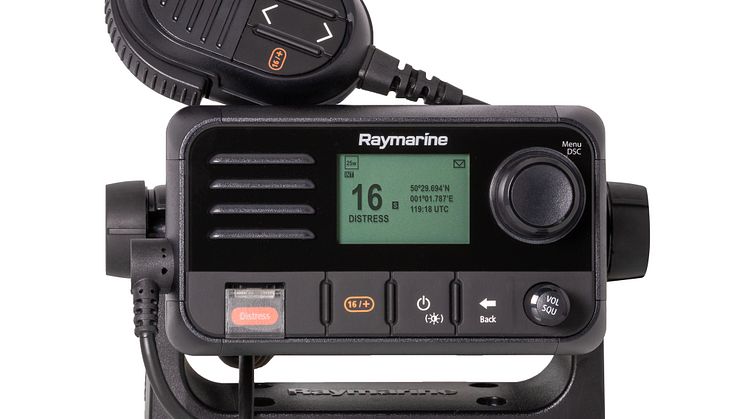 Raymarine's Next Generation VHF Radios are full function marine radios with Class D DSC 