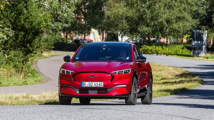 Ford Mustang Mach-E  preproduksjonsbil, Norge, Sommeren 2020