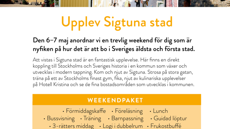Provbo Sigtuna stad 6-7 maj!