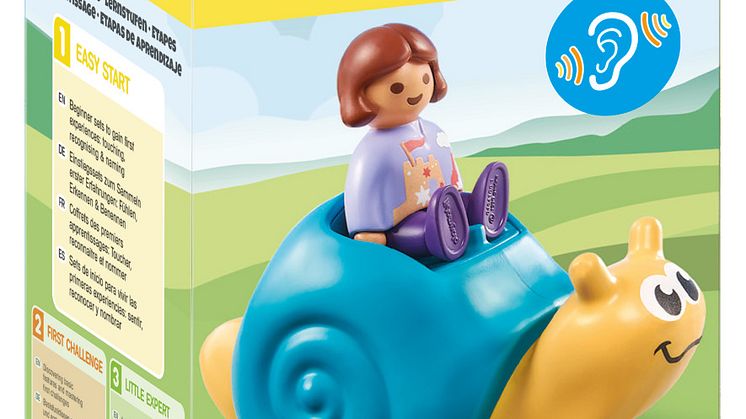 1.2.3 Schaukelschnecke mit Rasselfunktion (71322) von PLAYMOBIL