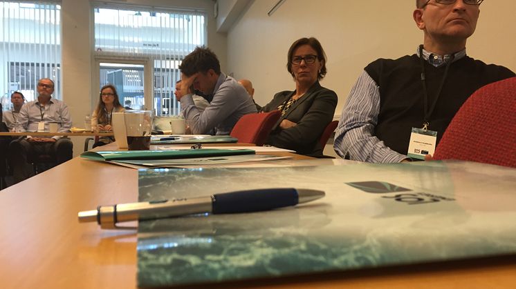 En konsentrert og engasjert gjeng er klar for å lære mer om lønnsom energidrift