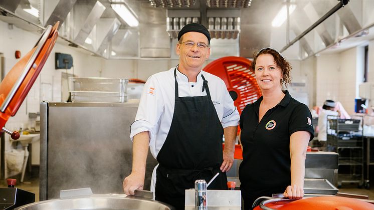Det kommunala vårdboendeköket i Helsingborg. Foto: Anders Ebefeldt/studio-e