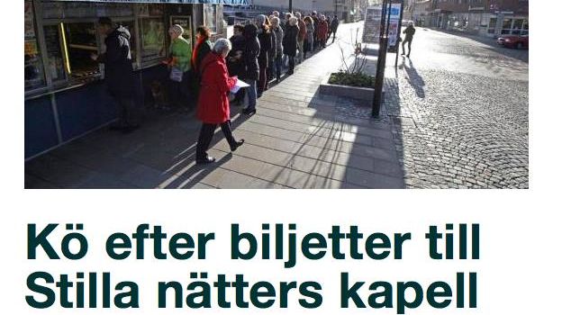 Artikel om biljetter