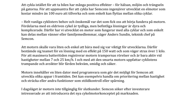 Smart och billig motor gör din gamla cykel eldriven