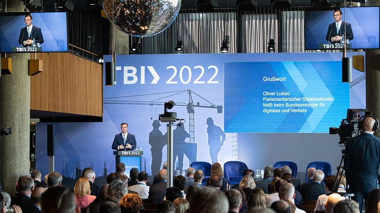 Nemetschek Group main sponsor at the  Construction Industry Day 2023 with the Bluebeam and NEVARIS brands
