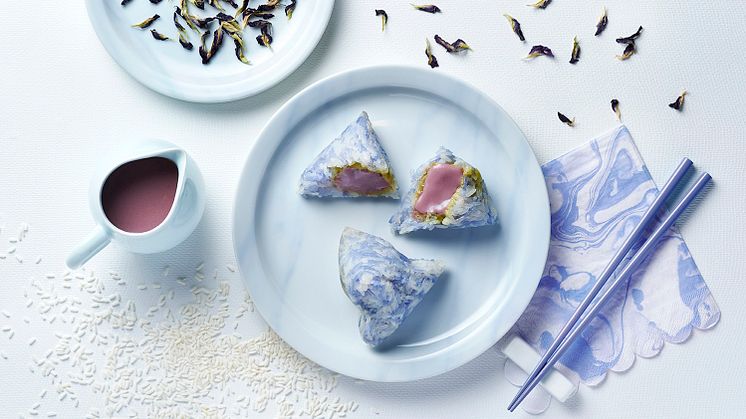 Hokkaido Sweet Potato “Lava” Rice Dumpling from Peach Blossoms