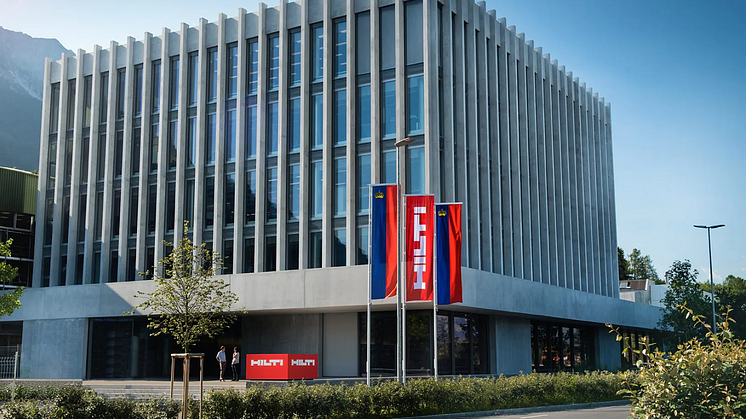 Hilti koncernen oplever stærk salgsvækst