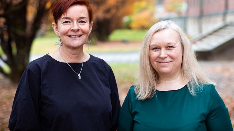 Margareta Rifai och ﻿﻿Katarzyna Fredén De Los Rios som vunnit den fina utmärkelsen.