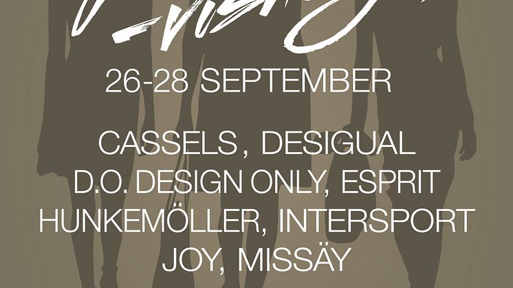 Nordstan Modevisning Höst 26-28 September 2014