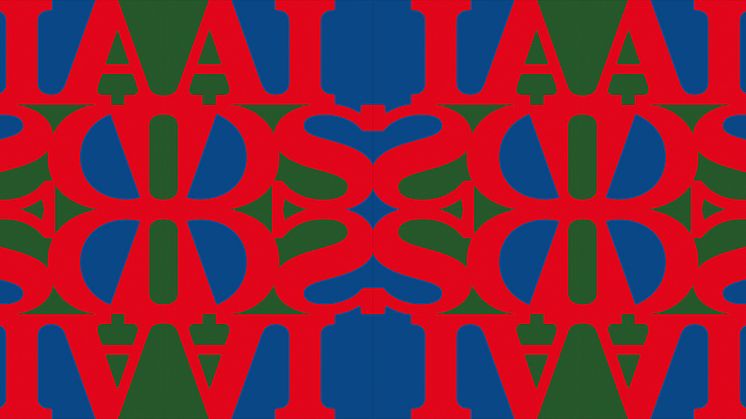 General Idea, AIDS, 1988. Screenprint on paper, overall dimensions variable.