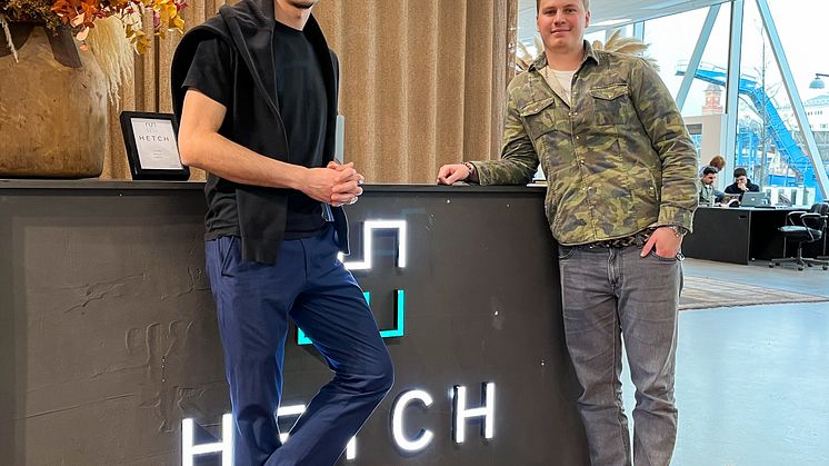 Nazih Hazime och Jacob Petersson