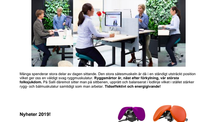 Salli in Stockholm Furniture Fair SE