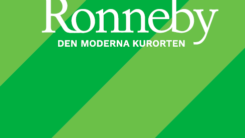 Nya flaggan för Ronneby - den moderna kurorten