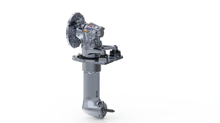 The YANMAR SD15 saildrive system