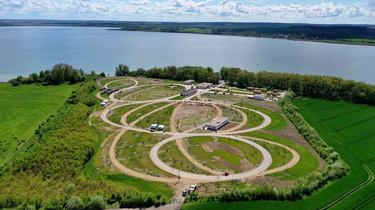 Schon bald soll der neue Campingplatz am Unteruckersee in Betrieb gehen. Foto: Campingplatz Sonnenkap.