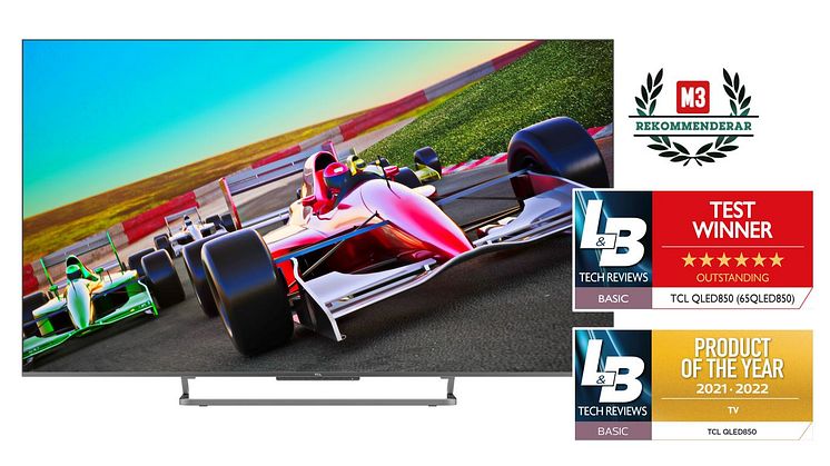 TCL vinner fler prestigefyllda utmärkelser för tv och soundbars