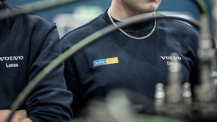 Utbildningsmaterial och kläder från Swecon