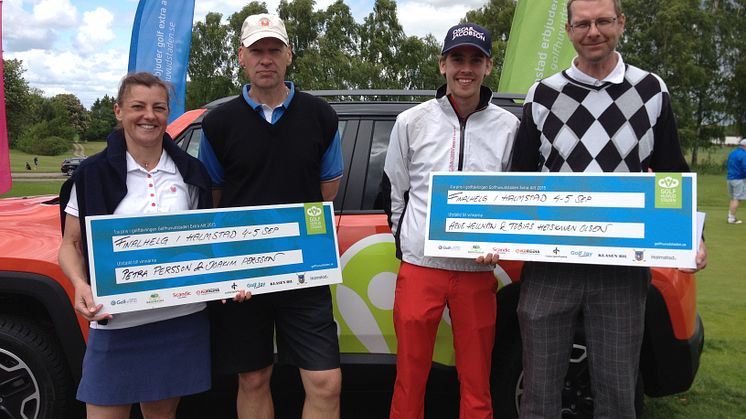 Halmstad levererade golf med extra allt på Söderåsen