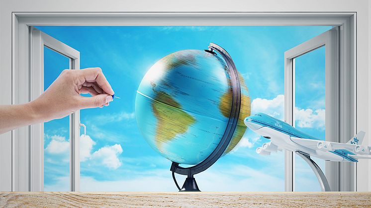 Foto: KLM - Vil du rejse jorden rundt og bringe gode nyheder hjem om verden?