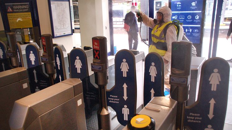 St Albans: Cleaning stations with the 30-day viruscide