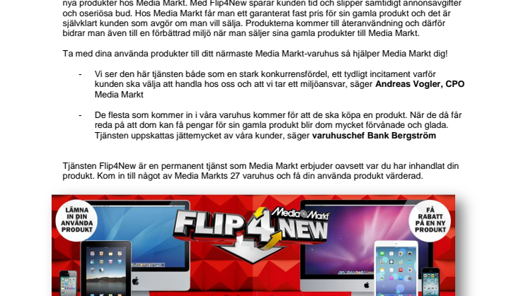 Dags att byta din använda Appleprodukt mot en ny hos Media Markt