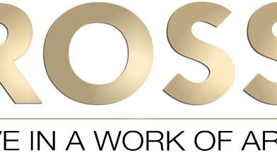 Ross arkitektur & design förnyar nu sin logo och sin hemsida.