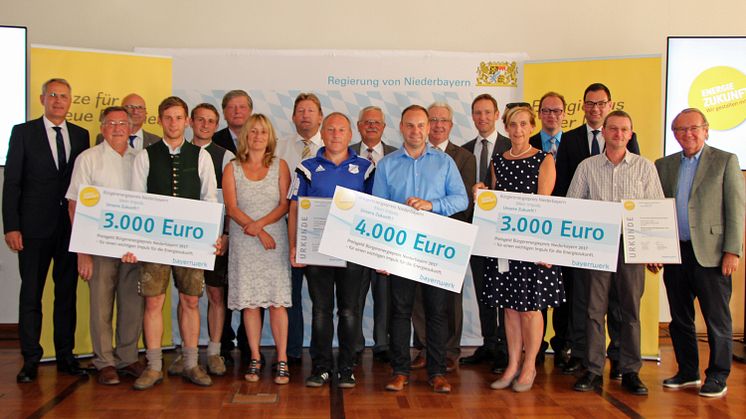 Preisverleihung Bürgerenergiepreis Niederbayern 2017