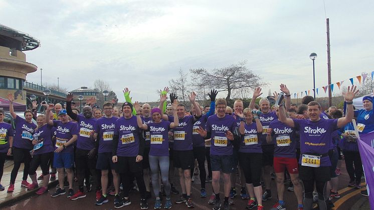 ​Teesside runners raise over £20,000 for the Stroke Association